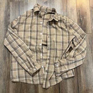 Button up size large